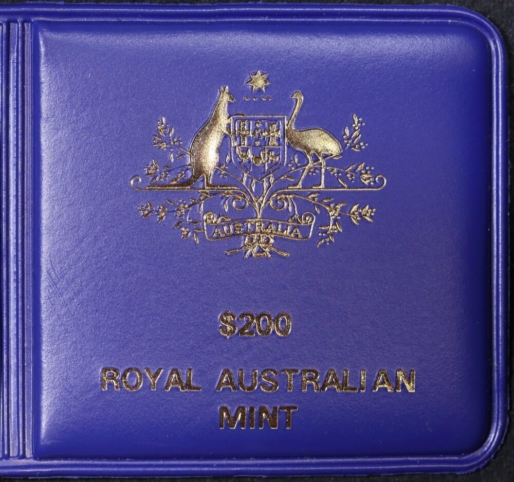 1980 Two Hundred Dollar Gold Unc Coin Koala product image