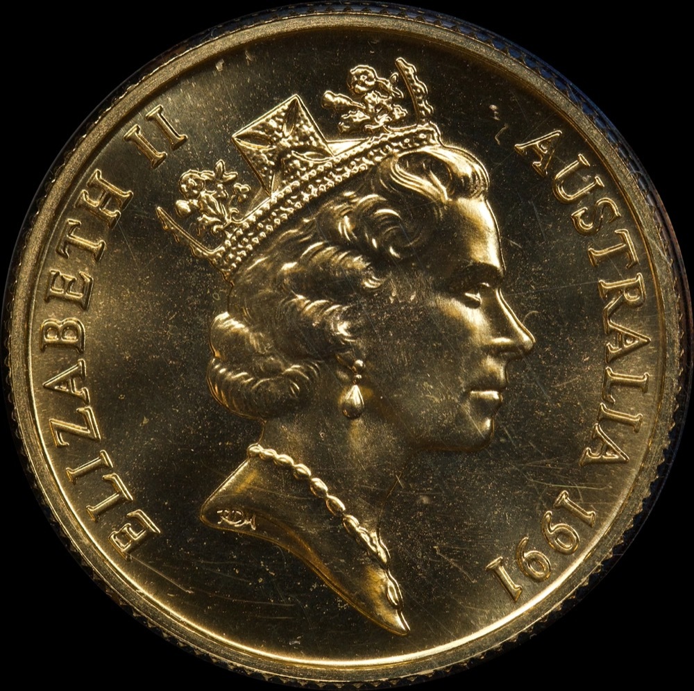 1991 Two Hundred Dollar Gold Unc Coin Emu product image