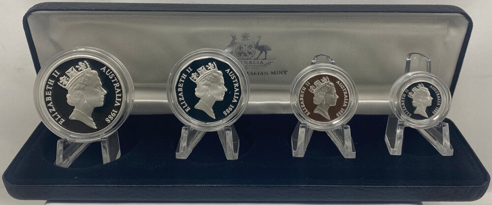 1988 Masterpieces in Silver Proof Coin Set product image