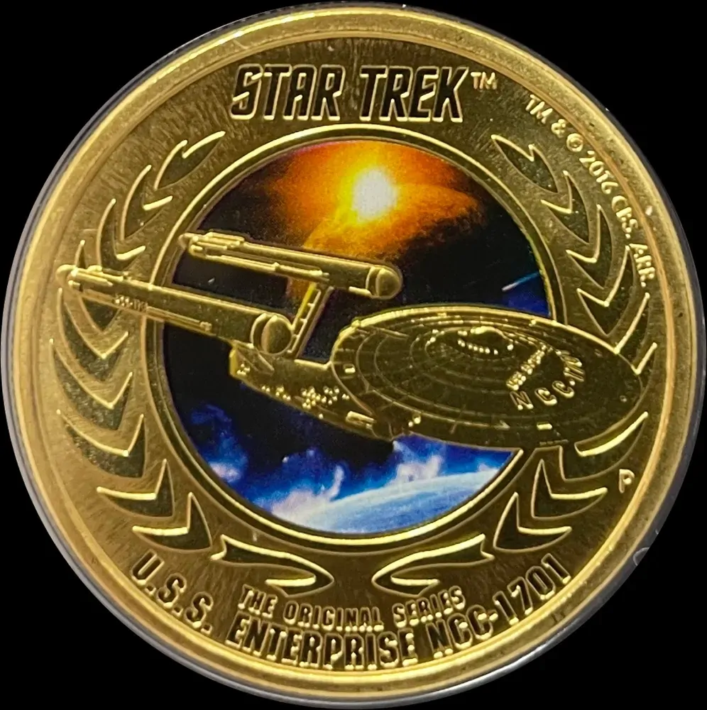 2016 1 Dollar PNC Star Trek USS Enterprise NCC-1701 product image