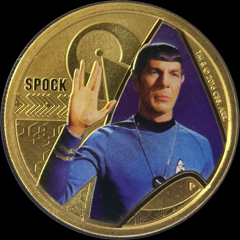 2016 1 Dollar PNC Star Trek Spock product image