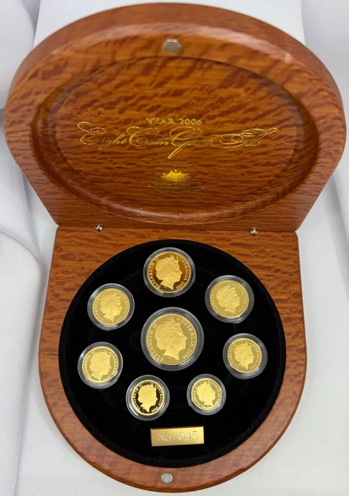 2006 Gold Proof Coin Set 40th Anniversary of Decimal Currency product image