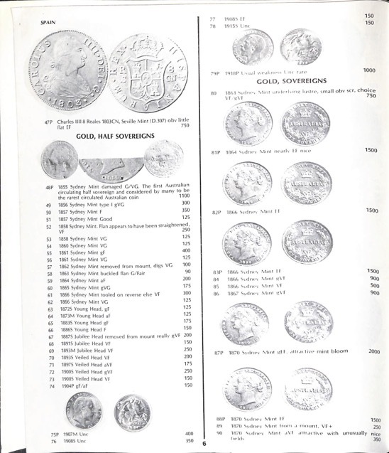 1855 Sydney Mint Type I Half Sovereign Fair product image
