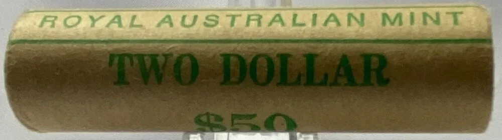 1988 $2 RAM Roll of 25 Coins - Heads / Tails product image