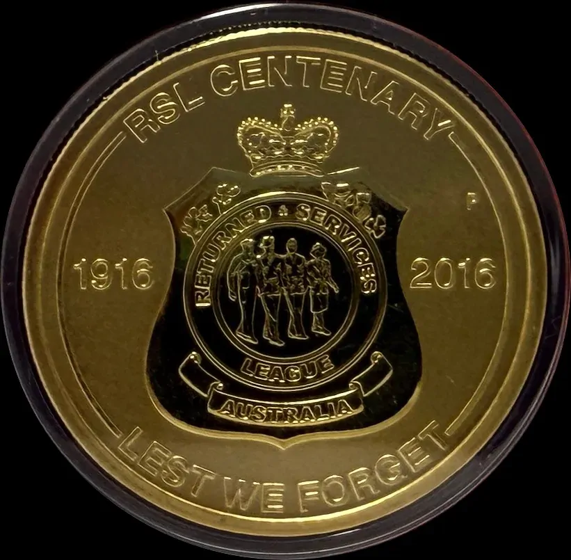 2016 1 Dollar PNC RSL Centenary product image