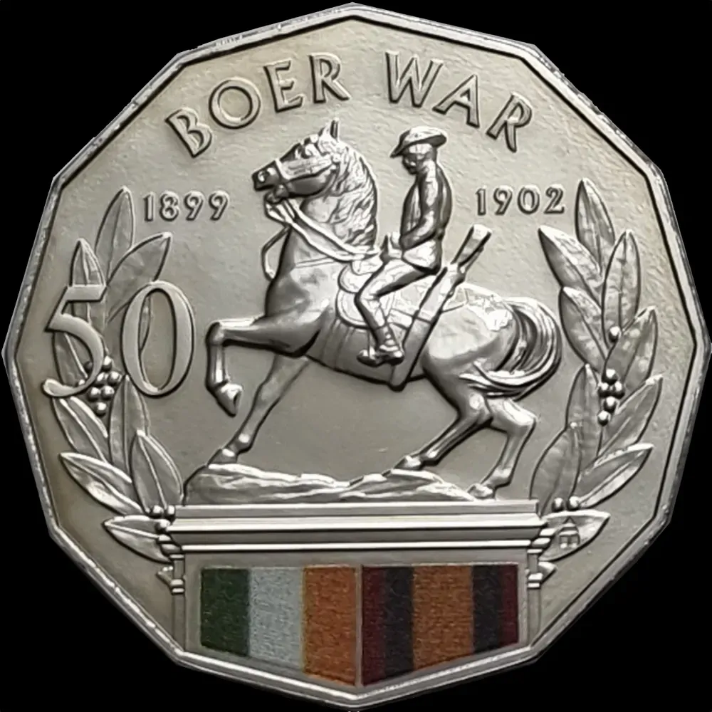 2014 50 Cent Uncirculated Coin Australia At War - Boer War product image