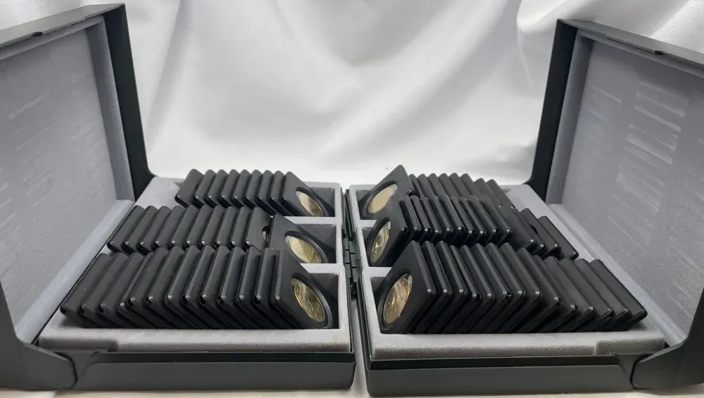 Australia 1984 ~ 2004 Set of 68 One Dollar Coins Uncirculated product image