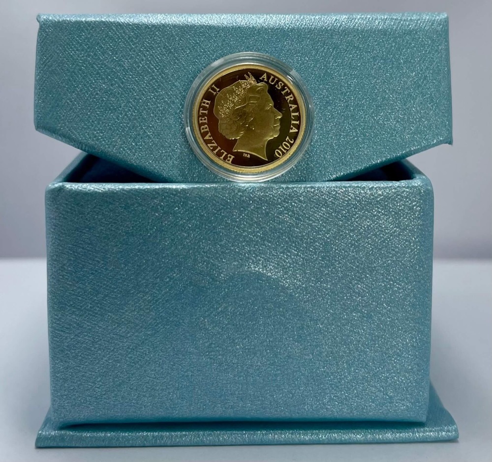 2010 Gold $5 Proof Little Dinkums Tinga Tasmanian Devil product image