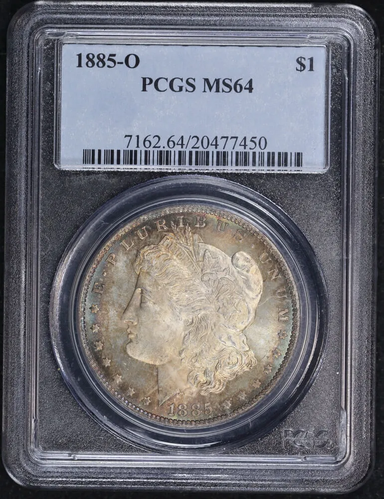 United States 1885-O Silver Morgan Dollar PCGS MS64 product image