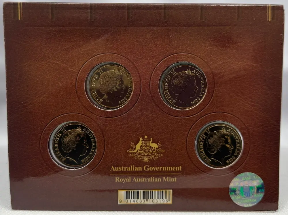 2014 4 Coin Privy Mark Set Terra Australis product image