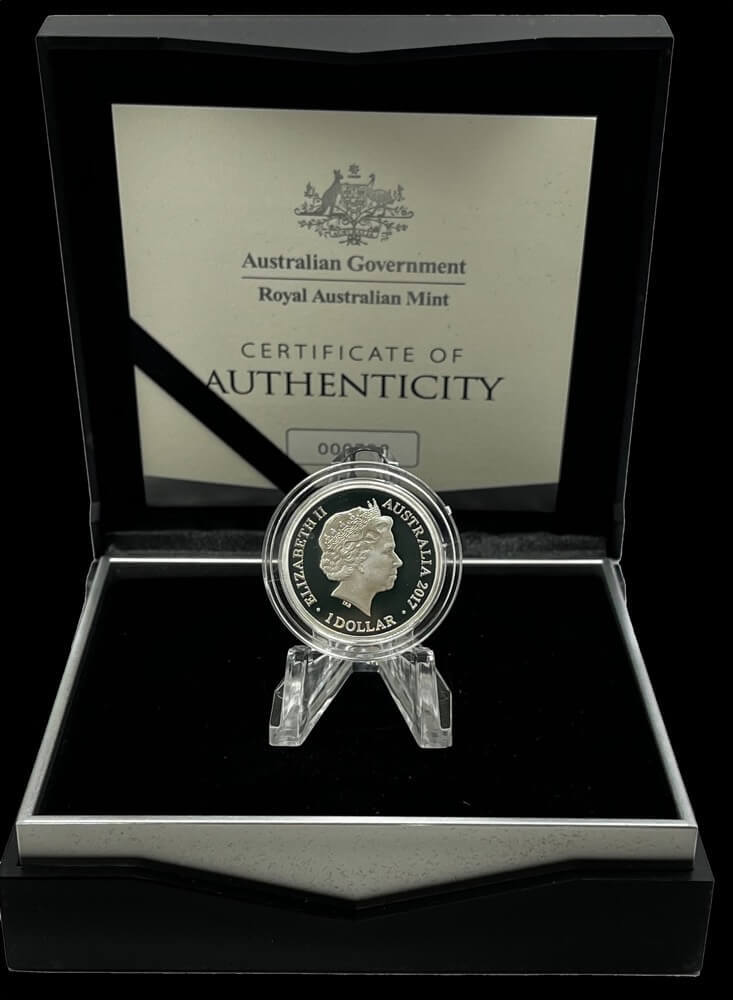 Australia 2017 1 Dollar Silver Proof Coin Trans Australian Railway Centenary product image