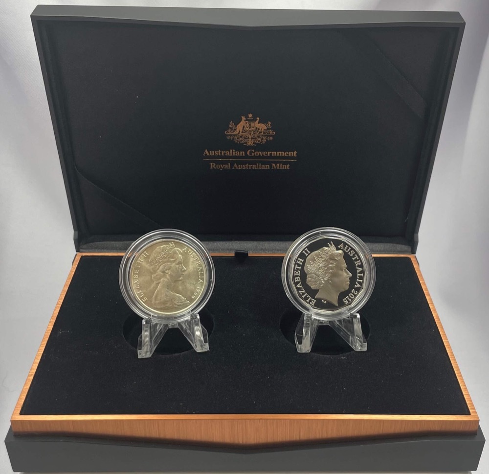 Australia 2015 2 Coin Proof Set 50th Anniversary 50.50 product image