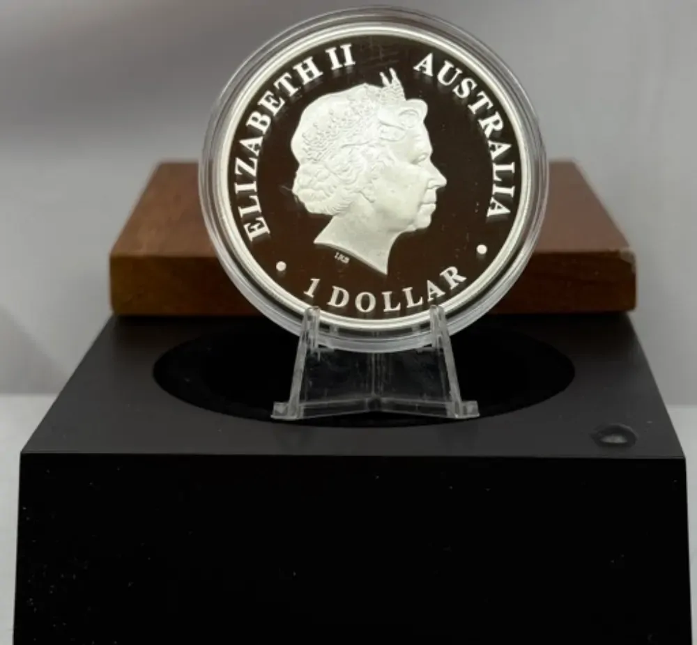 2011 Silver 1 Ounce Proof Discover Australia - Tasmanian Devil product image