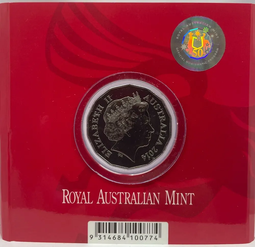 2014 50 Cent Tetradecagon Coin Lunar Year of the Horse product image