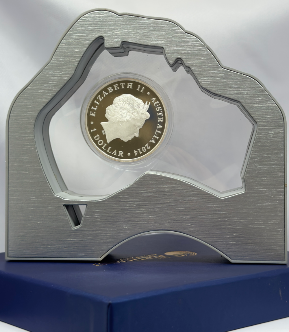 2014 Silver 1oz Proof The Land Down Under Gold Rush product image