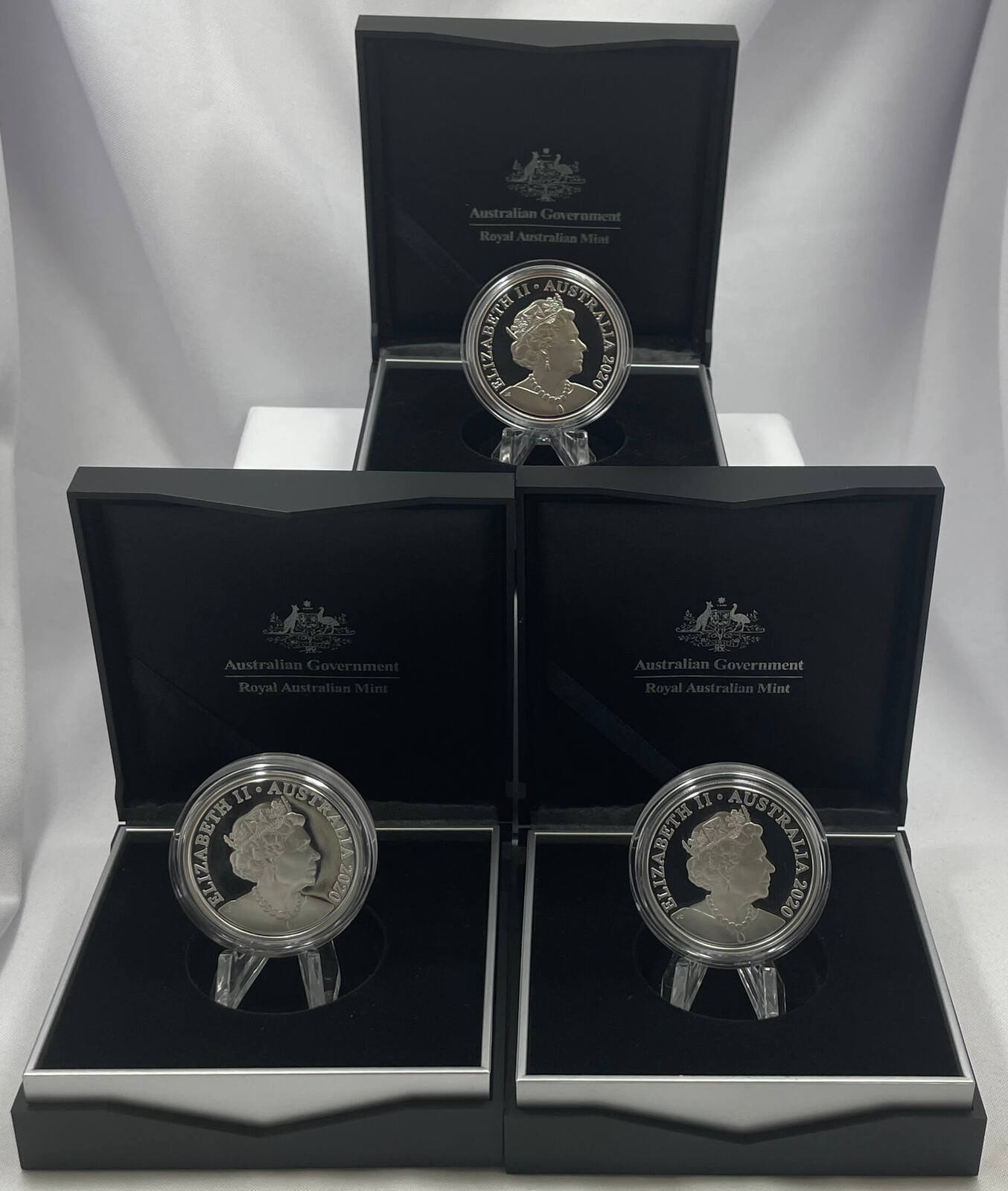 2020 Fine Silver 5 Dollar Set of 3 Proof Coins Inside Australia's Most Dangerous product image