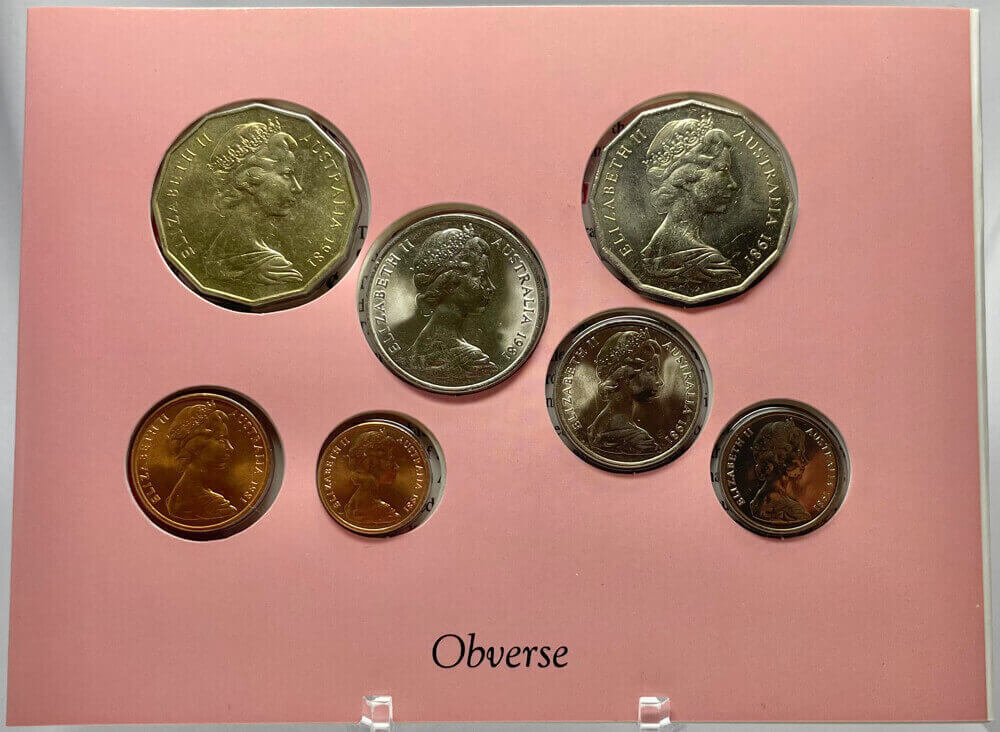 1981 Uncirculated Mint Coin Set Sherwoods Royal Wedding product image