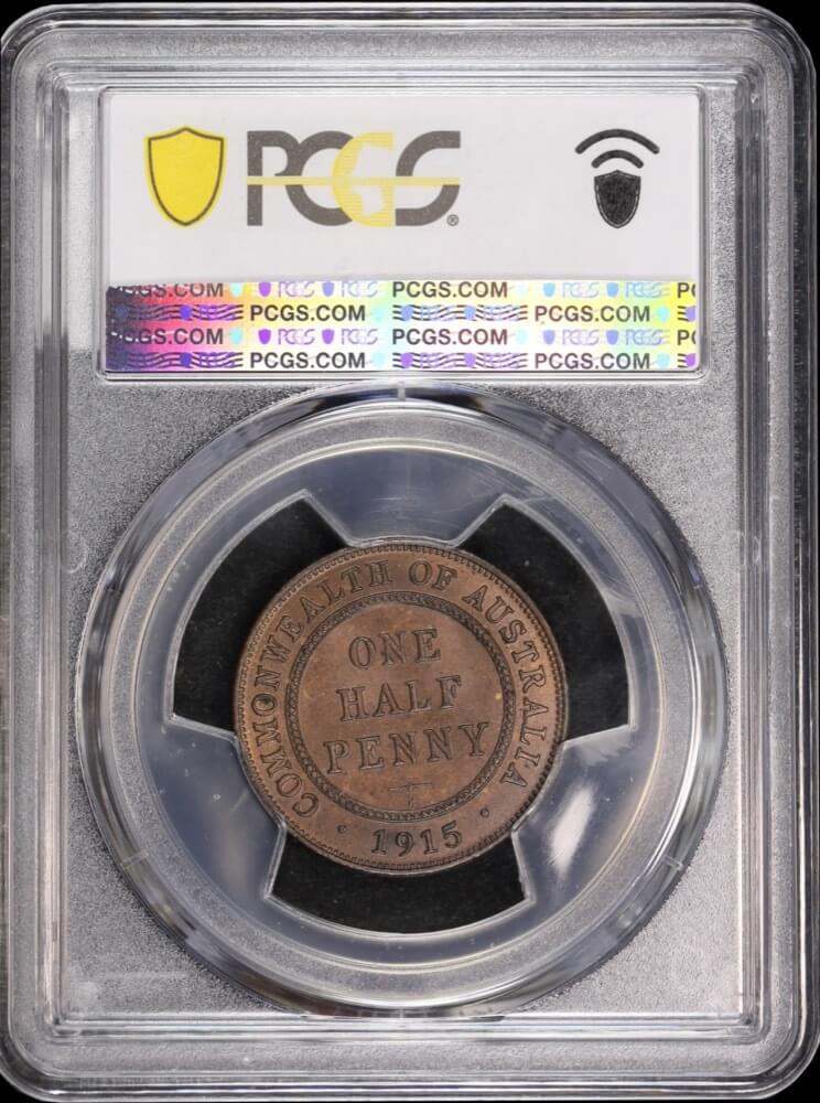 1915-H Halfpenny PCGS MS63BN product image