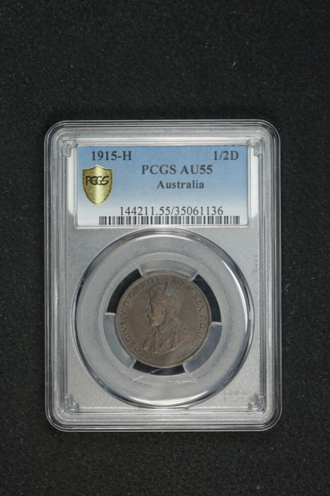 1915-H Halfpenny PCGS AU55 product image