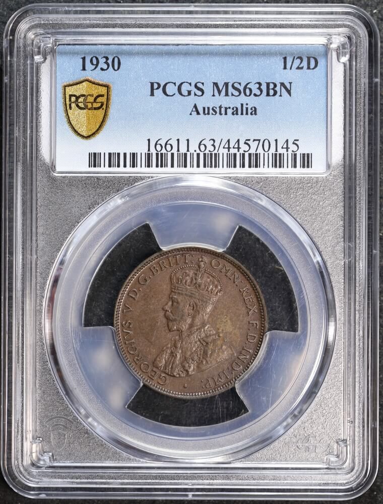 1930 Halfpenny Choice Unc (PCGS MS63BN) product image