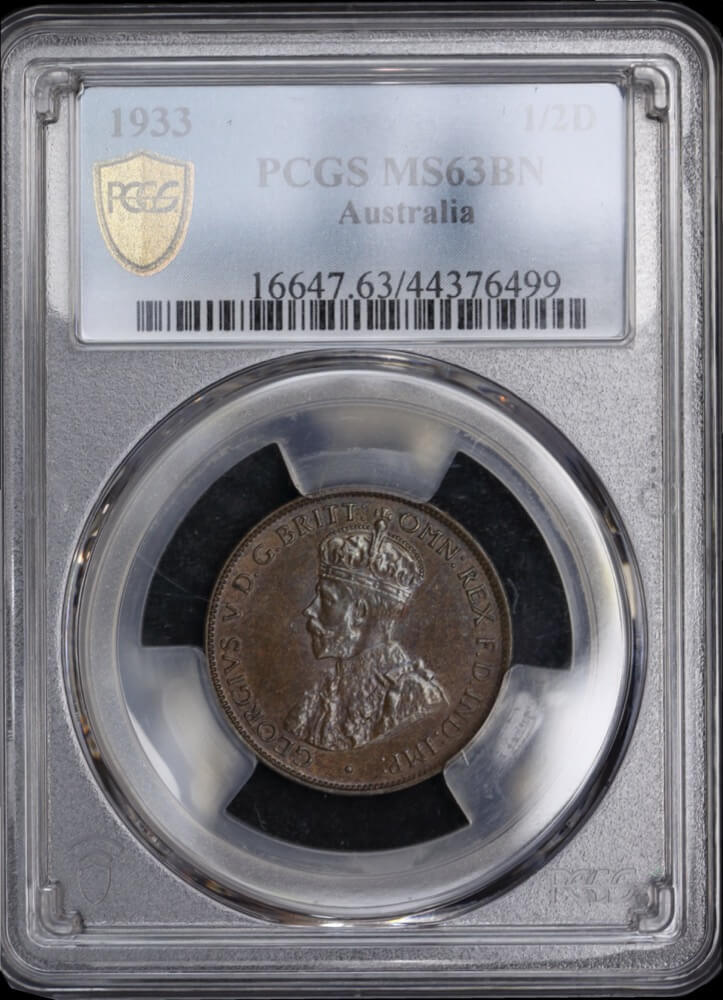 1933 Halfpenny Choice Unc (PCGS MS63BN) product image