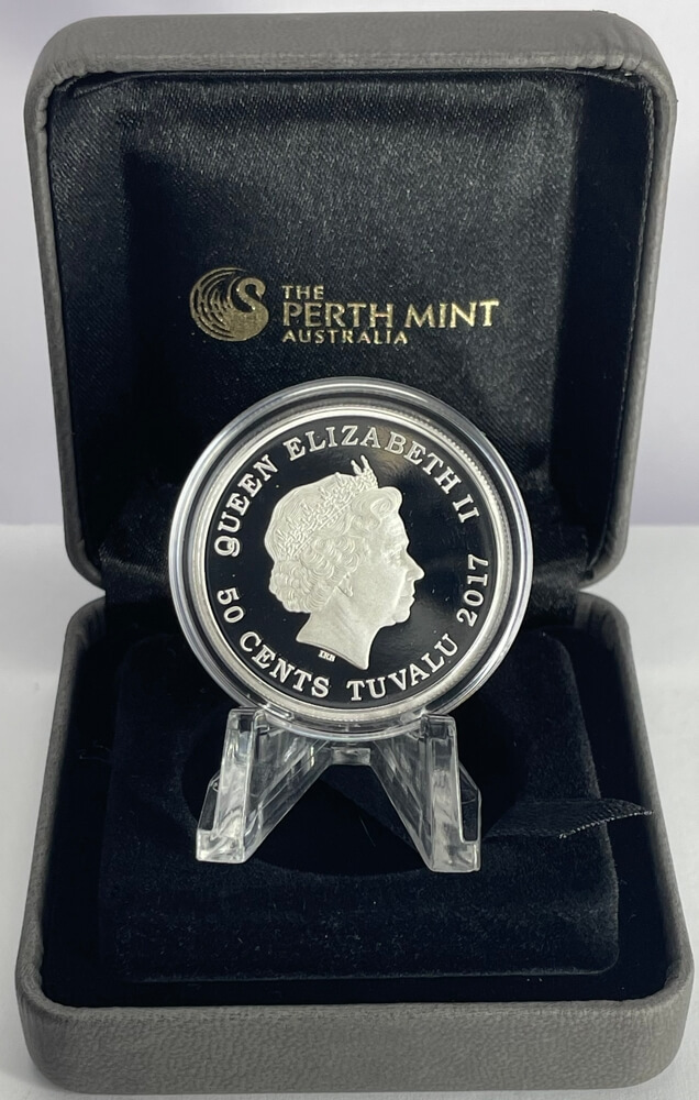 Tuvalu 2017 Silver 1/2oz Polar Babies Emperor Penguin product image