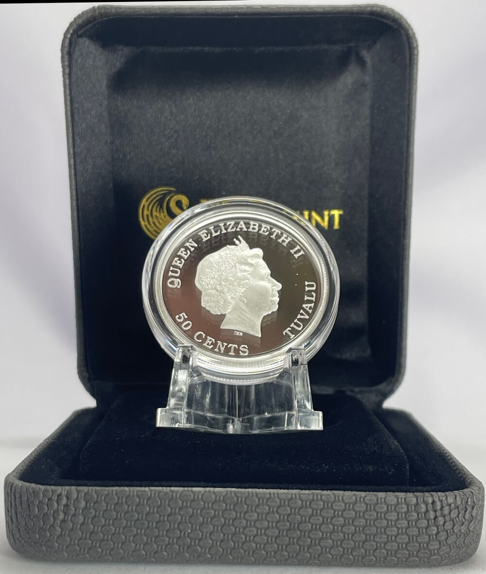Tuvalu 2016 Silver 50 Cent Proof - Lunar Baby Monkey  product image