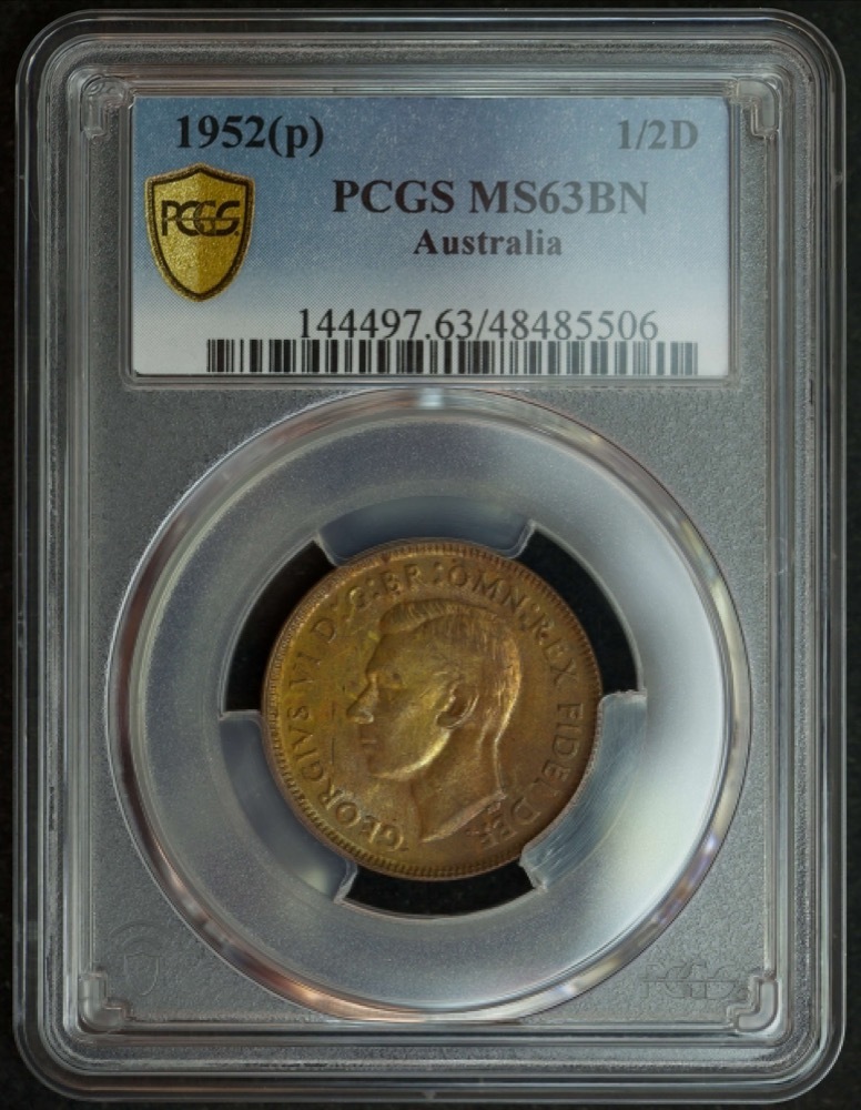 1952-A Halfpenny Choice Unc (MS63BN) product image
