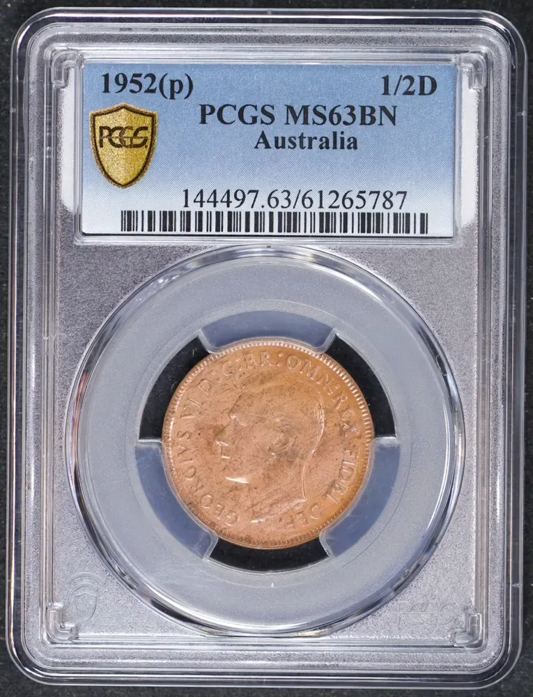 1952-A Halfpenny Choice Unc (MS63BN) product image