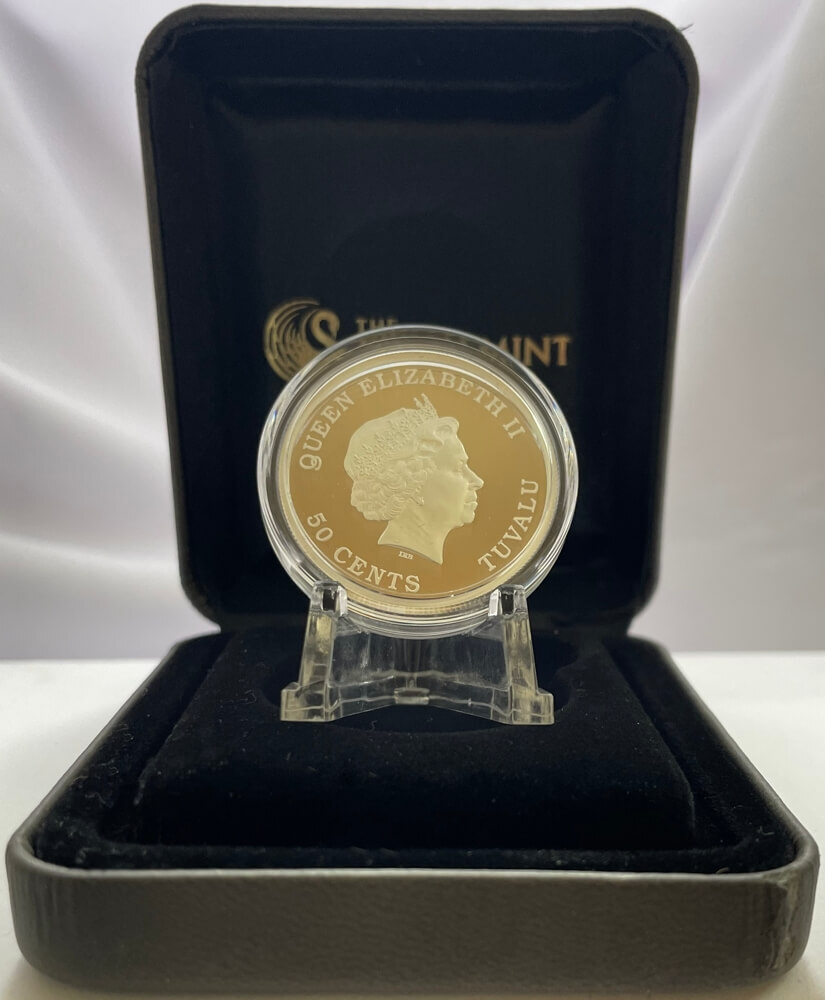 Tuvalu 2015 Silver 50 Cent Proof - Lunar Baby Goat  product image