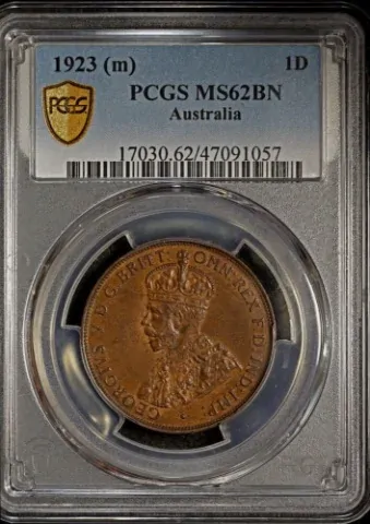 1923 Penny Unc (PCGS MS62BN) product image
