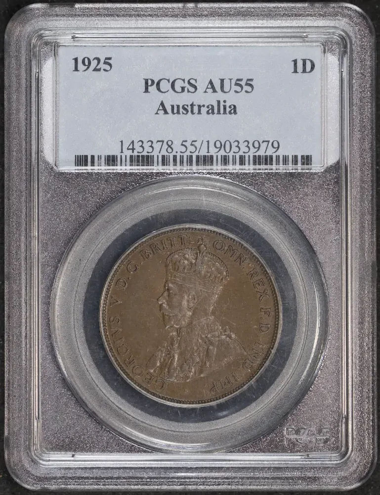 1925 Penny PCGS AU55 product image