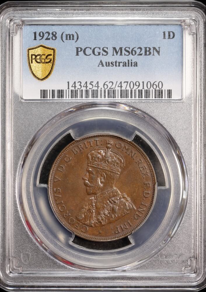 1928 Penny Unc (PCGS MS62BN) product image