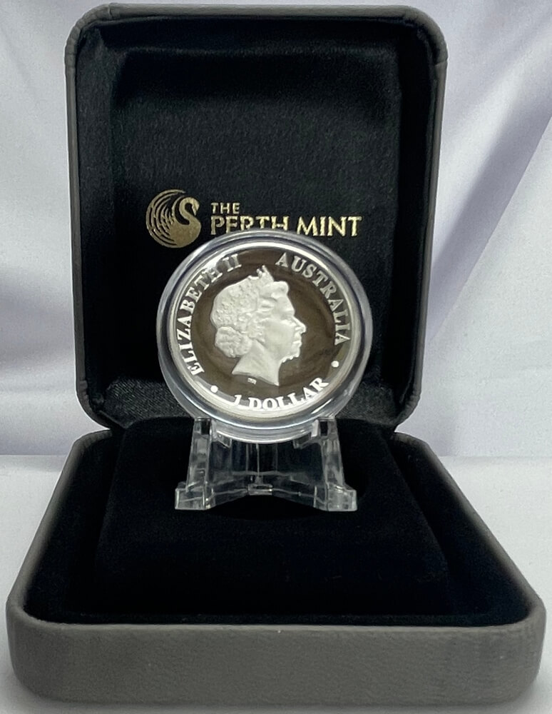 2013 Silver 1oz High Relief Proof Coin Australian Kangaroo product image