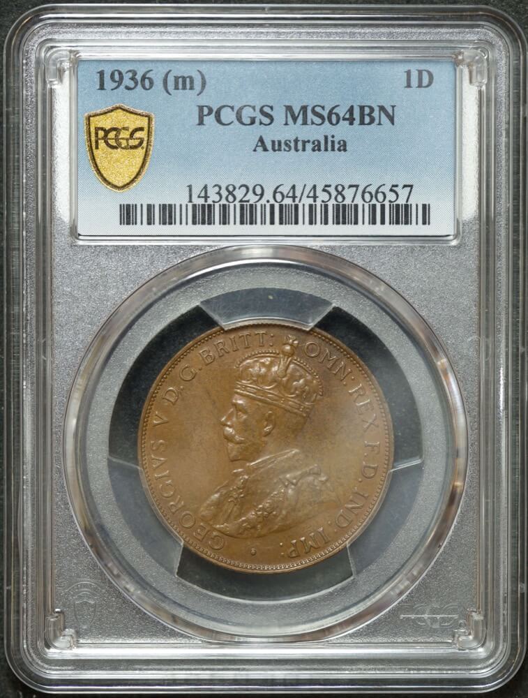 1936 Penny Choice Unc (PCGS MS64BN) product image