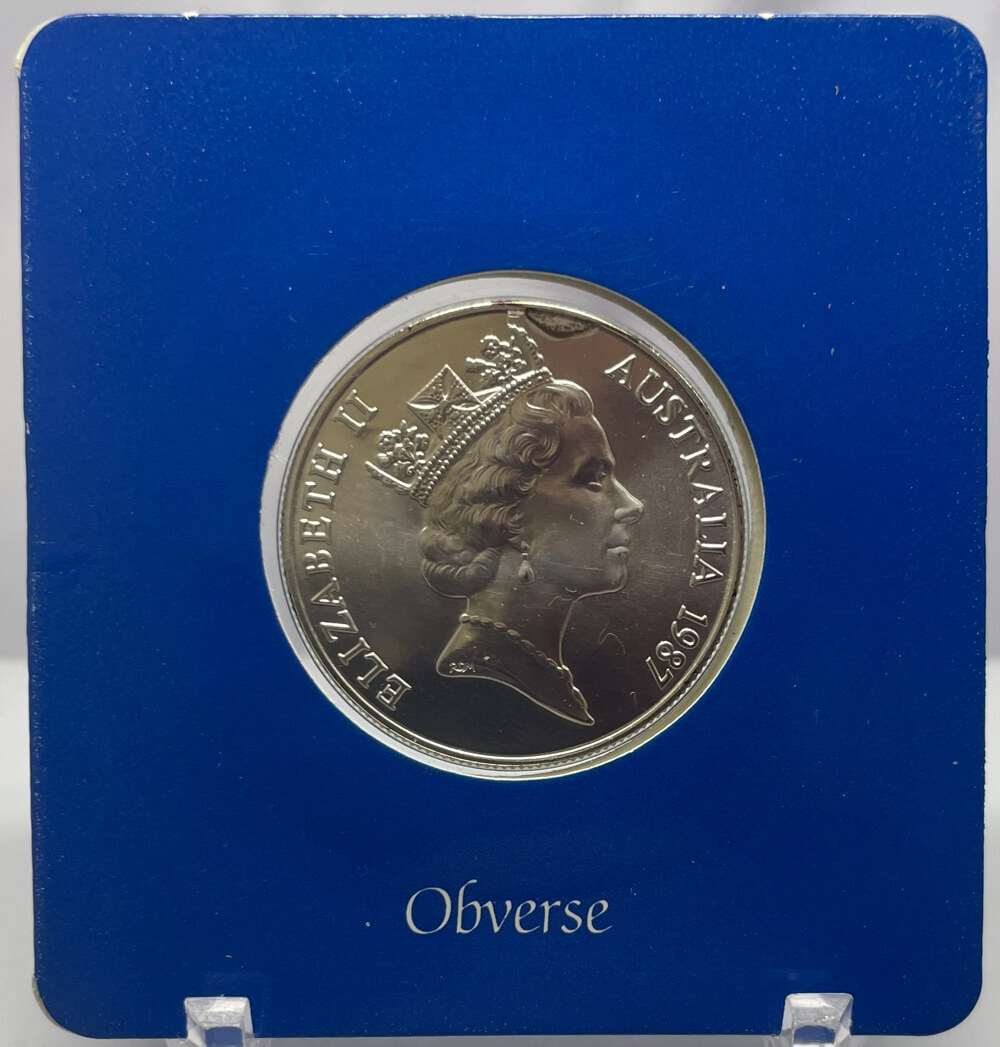 1987 10 Dollar Silver Unc Coin  State Series New South Wales product image