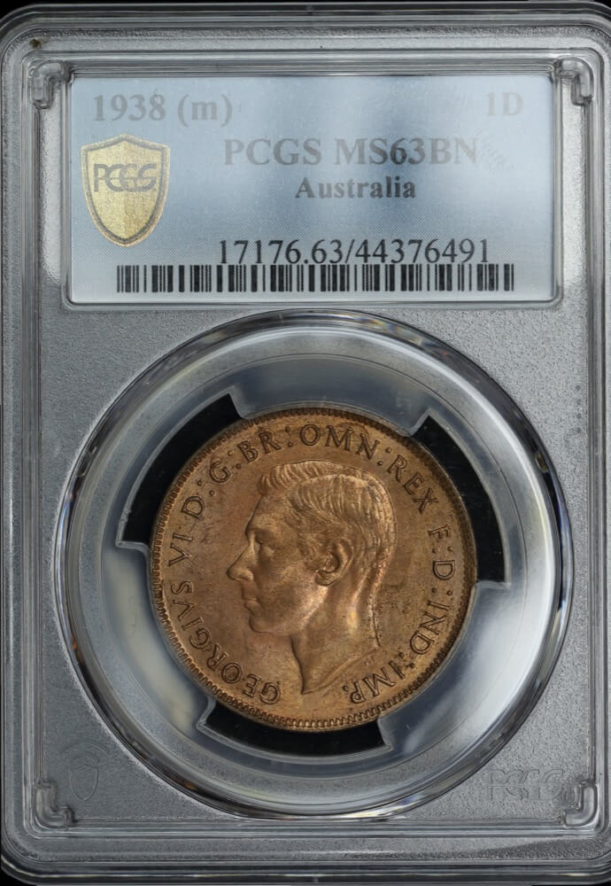 1938 Penny Choice Unc (PCGS MS63BN) product image
