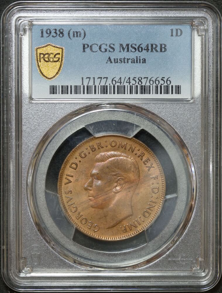 1938 Penny Choice Unc (PCGS MS64RB) product image