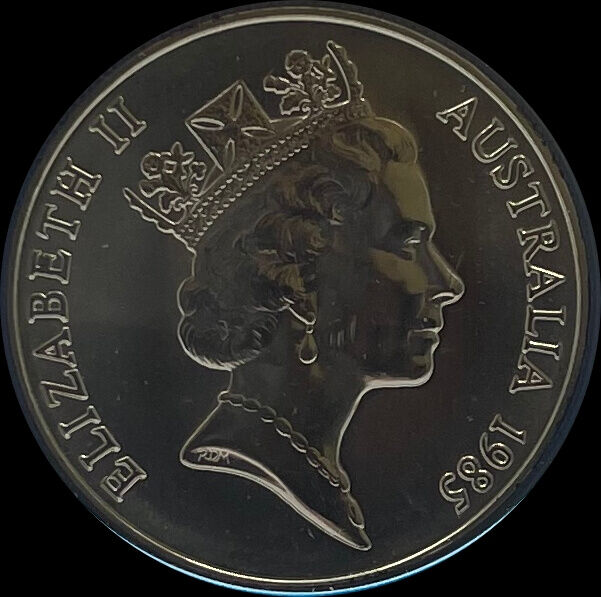 1985 Silver 10 Dollar Uncirculated Coin State Series Victoria product image