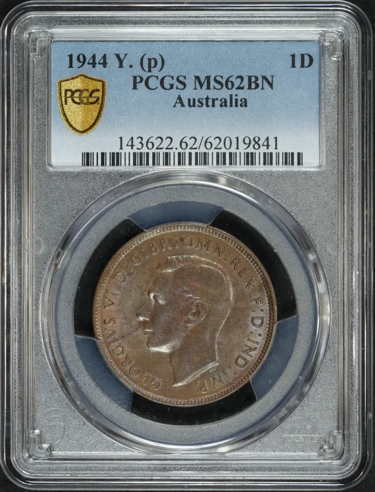 1944-Y Penny Uncirculated (PCGS MS62BN) product image