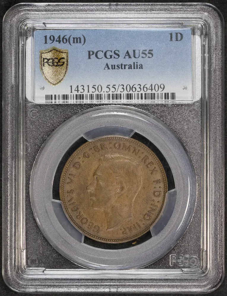 1946 Penny PCGS AU55 product image