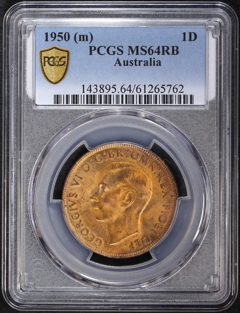 1950 Penny Choice Unc (PCGS MS64RB) product image