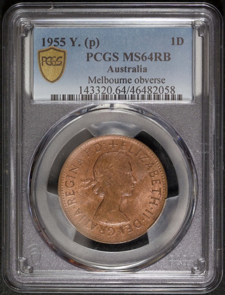 1955-Y Penny PCGS MS64RB product image