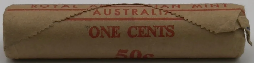 1971 One Cent RAM Mint Roll Heads Tails product image