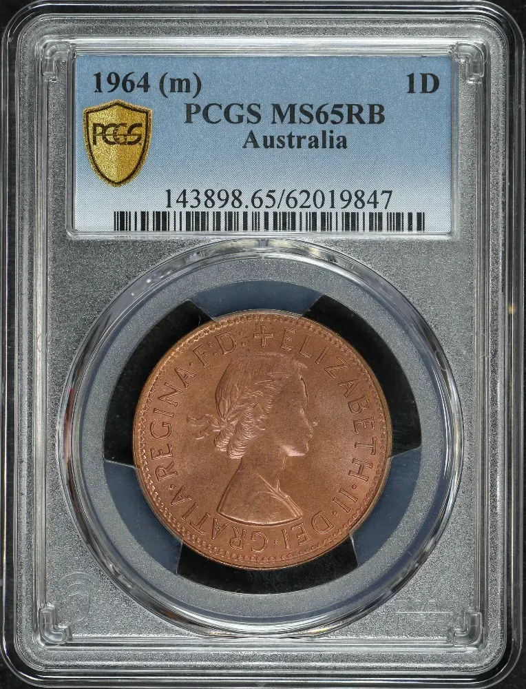 1964 Penny Gem Unc (PCGS MS65RB) product image