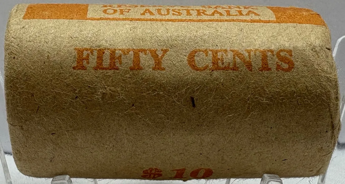 1981 50 Cent Mint Roll Charles and Diana Heads/Tails product image