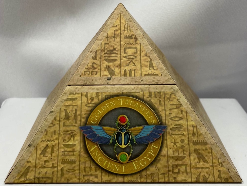 Tuvalu 2019 Silver 2 Ounce Proof Coin Golden Treasures Ancient Egypt product image