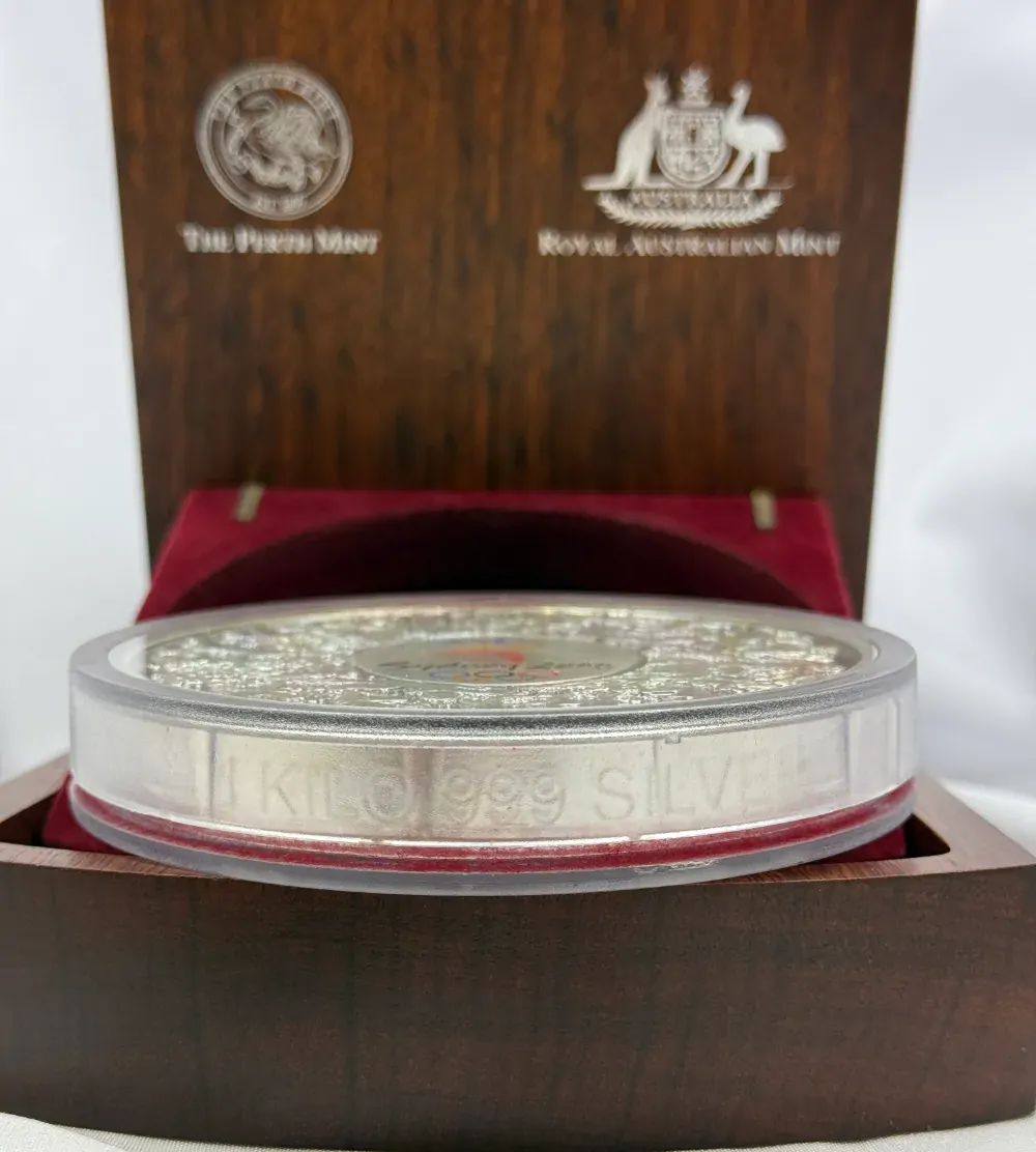 2000 Silver Kilo Sydney Olympic Masterpiece Coin product image