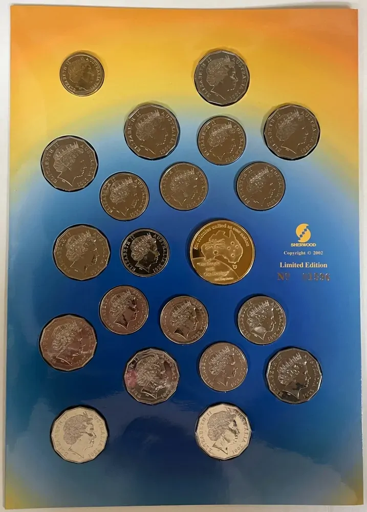 2001 Centenary of Federation Unofficial 20 Coin Set Uncirculated product image