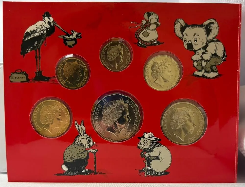 Australia 2011 Baby Uncirculated Mint Coin Set Blinky Bill product image